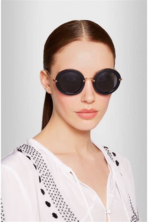 Miu Miu Round Sunglasses for Women 